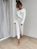 Komplet DELANI LONG – ecru