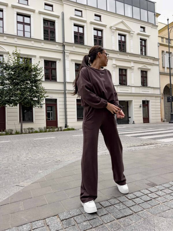 Komplet SYDNEY - czekoladowy