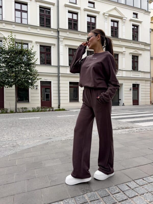 Komplet SYDNEY - czekoladowy