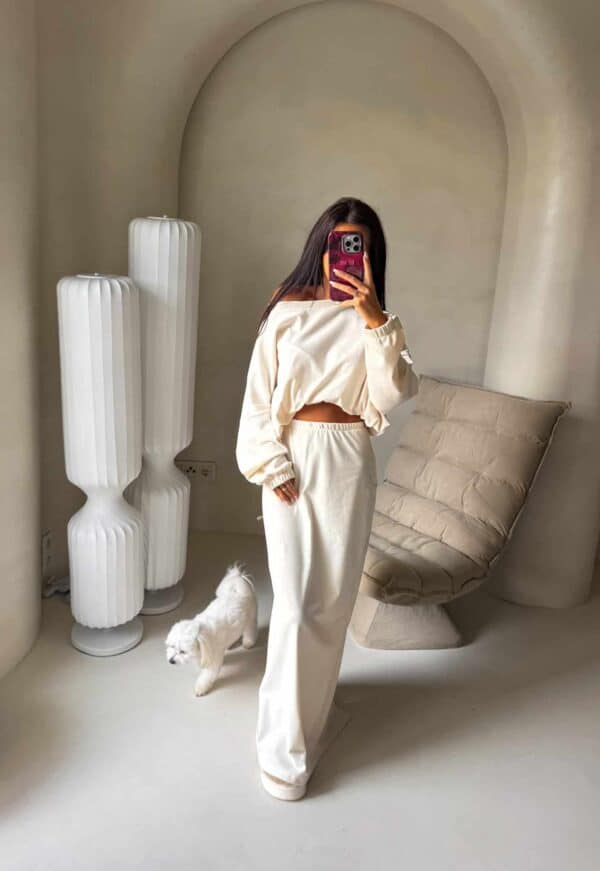 Komplet POLINA – ecru