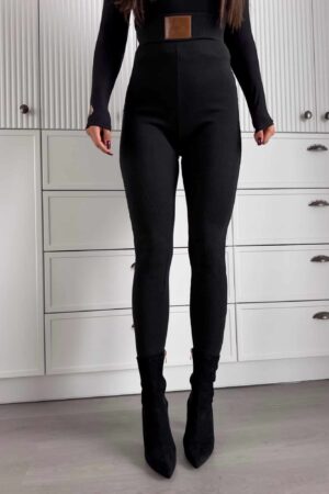 Legginsy COTTON - czarne