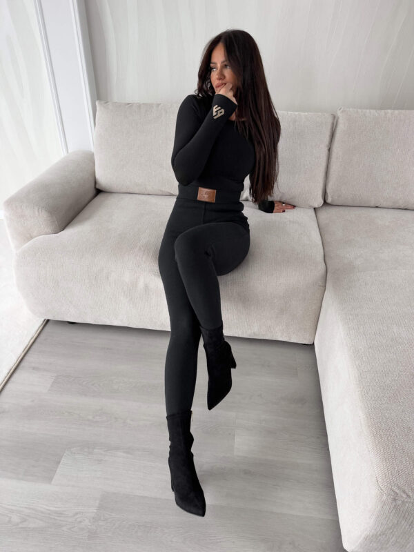 Legginsy COTTON - czarne Legginsy COTTON - czarne