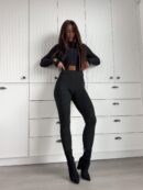 Legginsy COTTON - czarne Legginsy COTTON - czarne