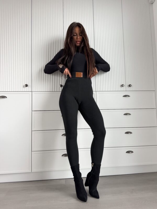 Legginsy COTTON - czarne Legginsy COTTON - czarne