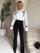 Koszula CHARLOTTE - ecru