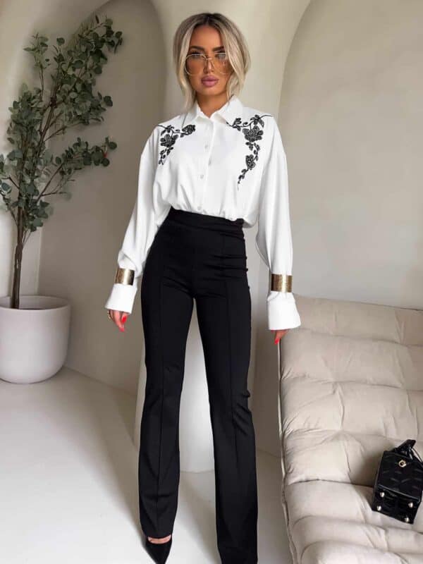 Koszula CHARLOTTE - ecru