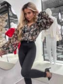 Bluzka LISBONA - flowers