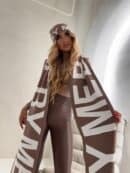 Szal BY ME - mokka Szal BY ME - mokka