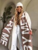 Szal BY ME - mokka Szal BY ME - mokka