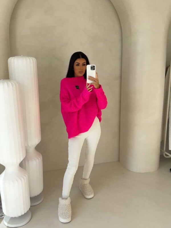 Sweter BUCLA – różowa