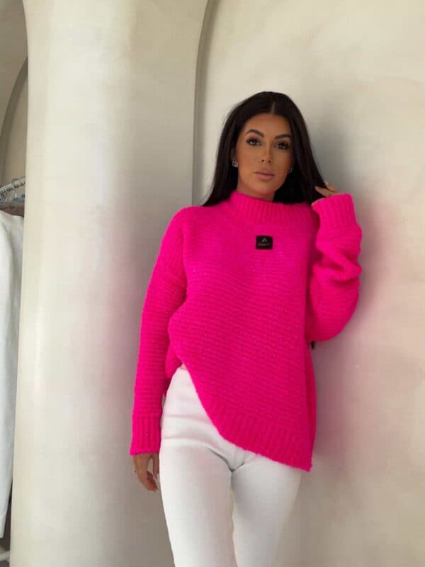 Sweter BUCLA – różowa
