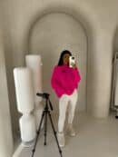 Sweter BUCLA – różowa