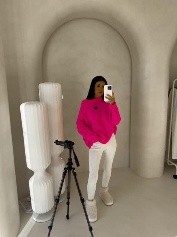 Sweter BUCLA – różowa