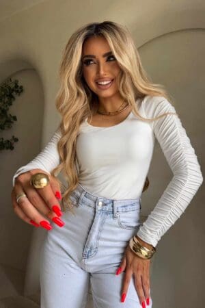 Bluzka MODENA – ecru