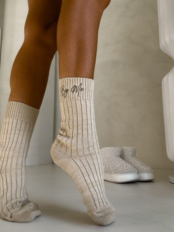 Skarpety WEŁNA – beżowe Skarpety WEŁNA – beżowe