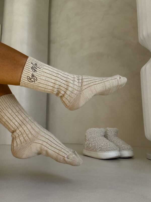 Skarpety WEŁNA – beżowe Skarpety WEŁNA – beżowe