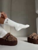 Skarpety WEŁNA – ecru