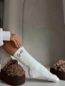 Skarpety WEŁNA – ecru