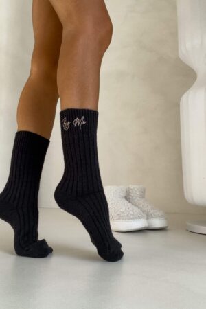 Skarpety WEŁNA – czarne