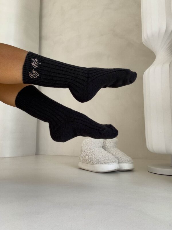 Skarpety WEŁNA – czarne