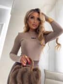 Bluzka MIRELLA By Me – beżowa