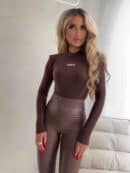 Bluzka MIRELLA By Me – brązowa