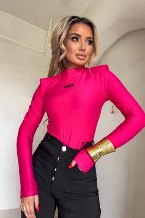 Bluzka MIRELLA By Me – fuksja