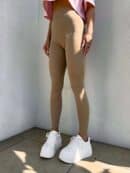 Legginsy DUAL – ciemny beż Legginsy DUAL – ciemny beż