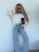 Sweter INDIANA - wanilia Sweter INDIANA - wanilia