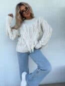 Sweter INDIANA - wanilia Sweter INDIANA - wanilia