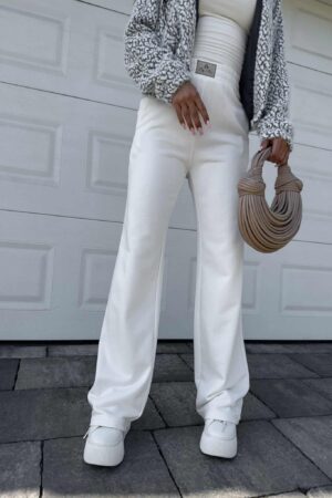 Spodnie SEVEN – ecru