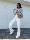 Spodnie SEVEN – ecru Spodnie SEVEN – ecru