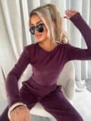 Bluzka LAMIA – bordowa