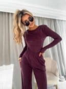 Bluzka LAMIA – bordowa