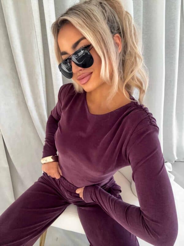 Bluzka LAMIA – bordowa