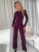 Bluzka LAMIA – bordowa