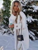 Płaszcz NOELLE – ecru