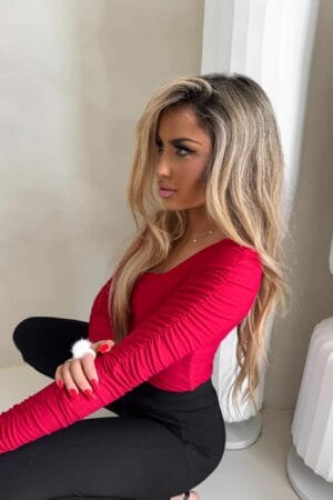 Bluzka MODENA – czerwona