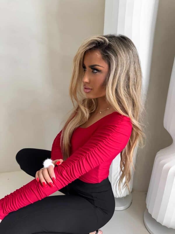 Bluzka MODENA – czerwona Bluzka MODENA – czerwona