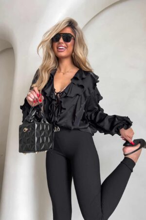 Bluzka COURTNEY - czarna
