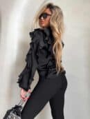 Bluzka COURTNEY - czarna Bluzka COURTNEY - czarna