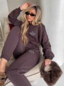 Komplet ESSENTIAL – czekoladowy