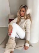 Sweter golf INKO - wanilia