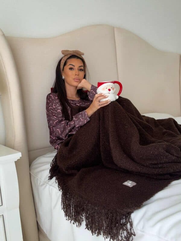 Koc BUCLA – czekoladowy