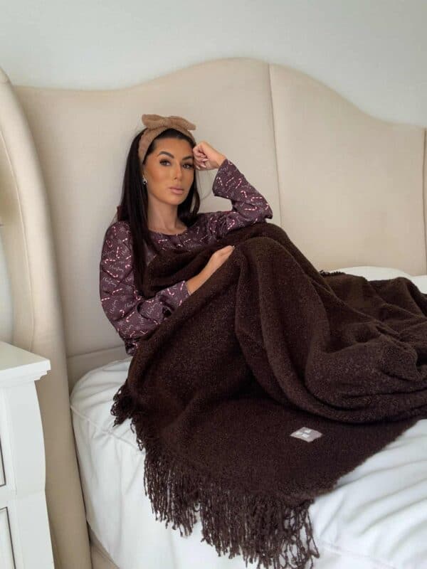 Koc BUCLA – czekoladowy