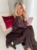 Koc BUCLA – czekoladowy