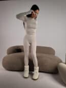 Legginsy FLOW beż Legginsy FLOW beż