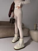 Legginsy FLOW beż Legginsy FLOW beż