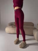 Legginsy FLOW bordo Legginsy FLOW bordo