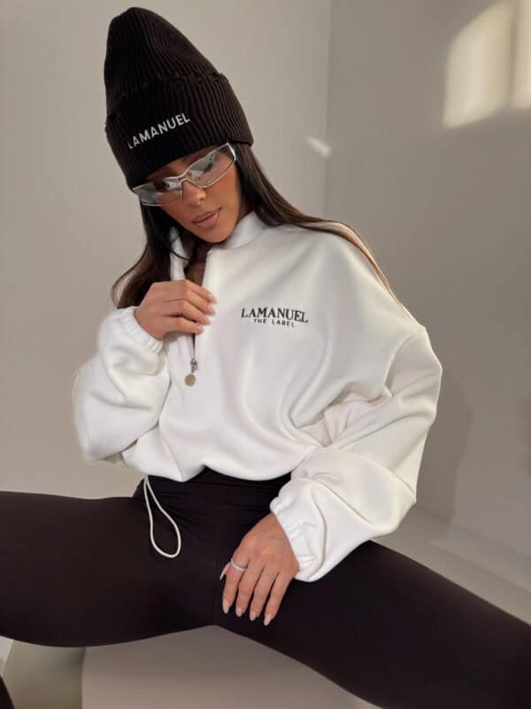 Bluza WARM UP ecru Bluza WARM UP ecru